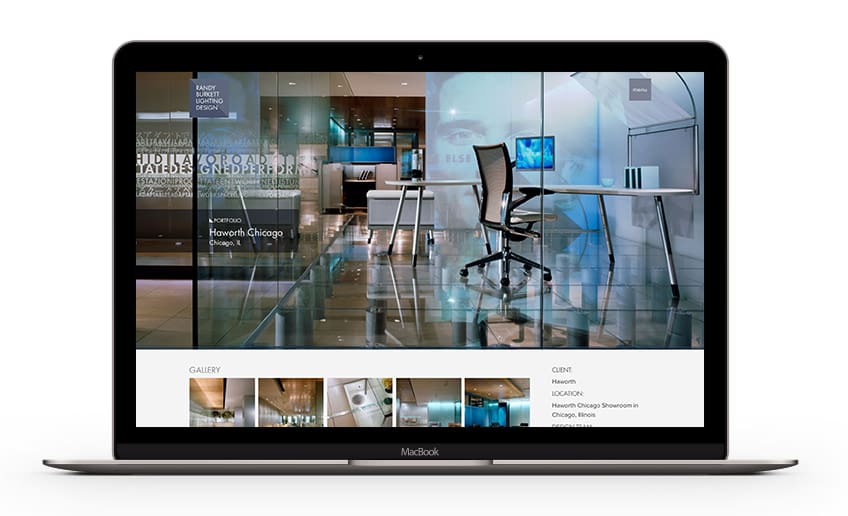 Portfolio section